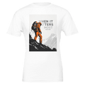 Mountain Rescue Volunteer Gift | When It Matters Most T-Shirt Navy - Wild Thread Co