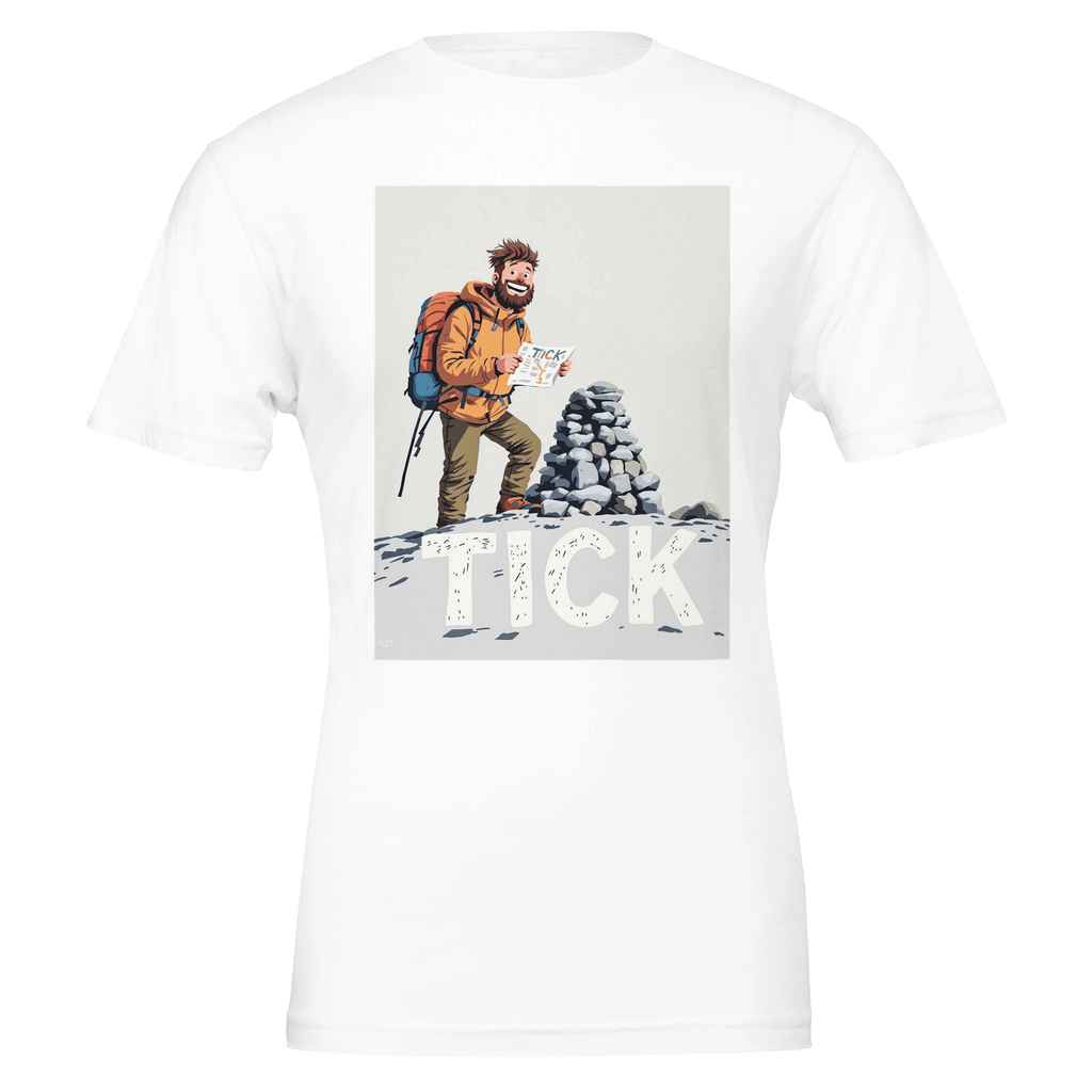 Munro Bagging First Summit Tick T-Shirt | Scottish Mountain Gift - Wild Thread Co