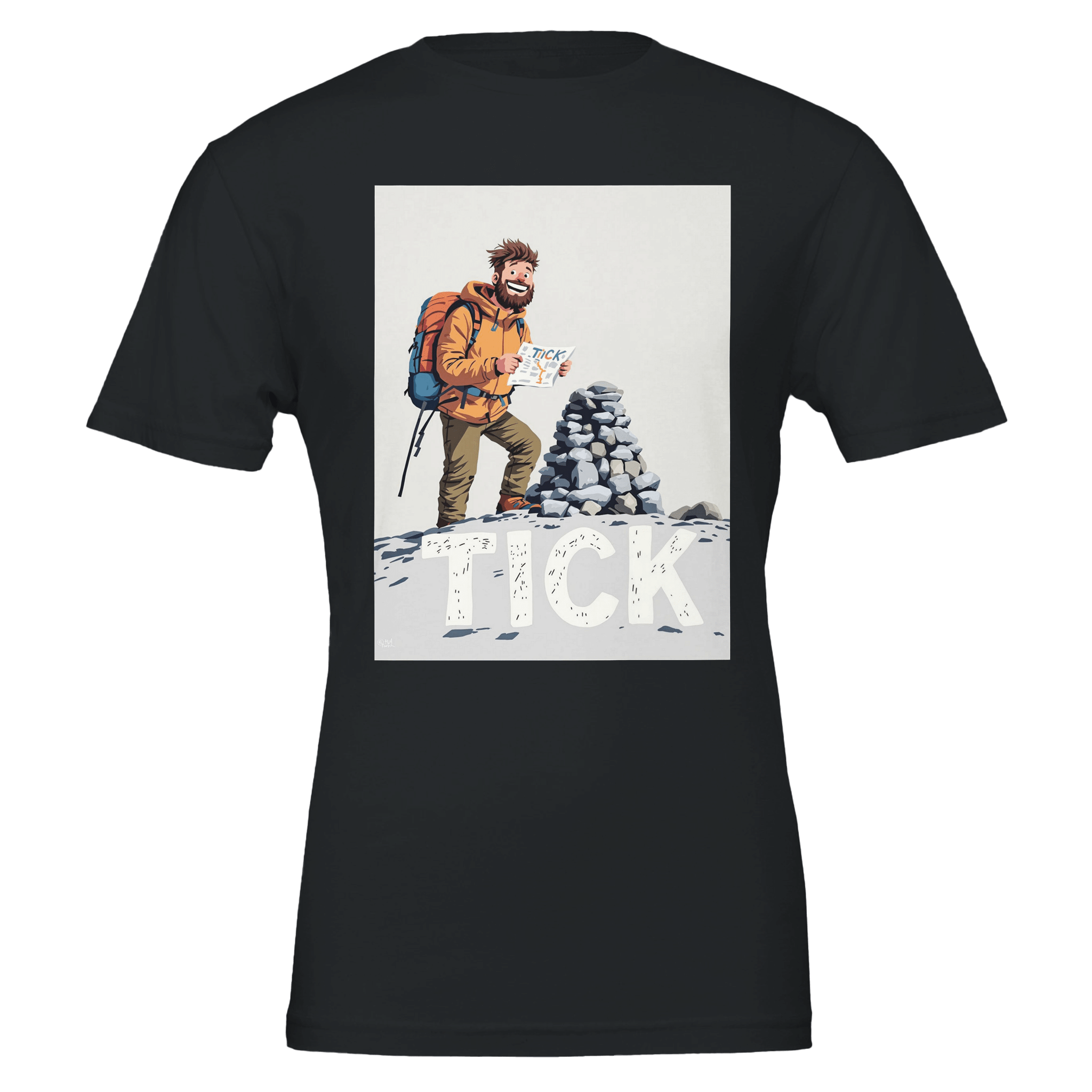 Munro Bagging First Summit Tick T-Shirt | Scottish Mountain Gift - Wild Thread Co