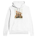 Mushroom Foraging Hoodie | Foraged Fungi Basket Illustrated Hoodie - Wild Thread Co