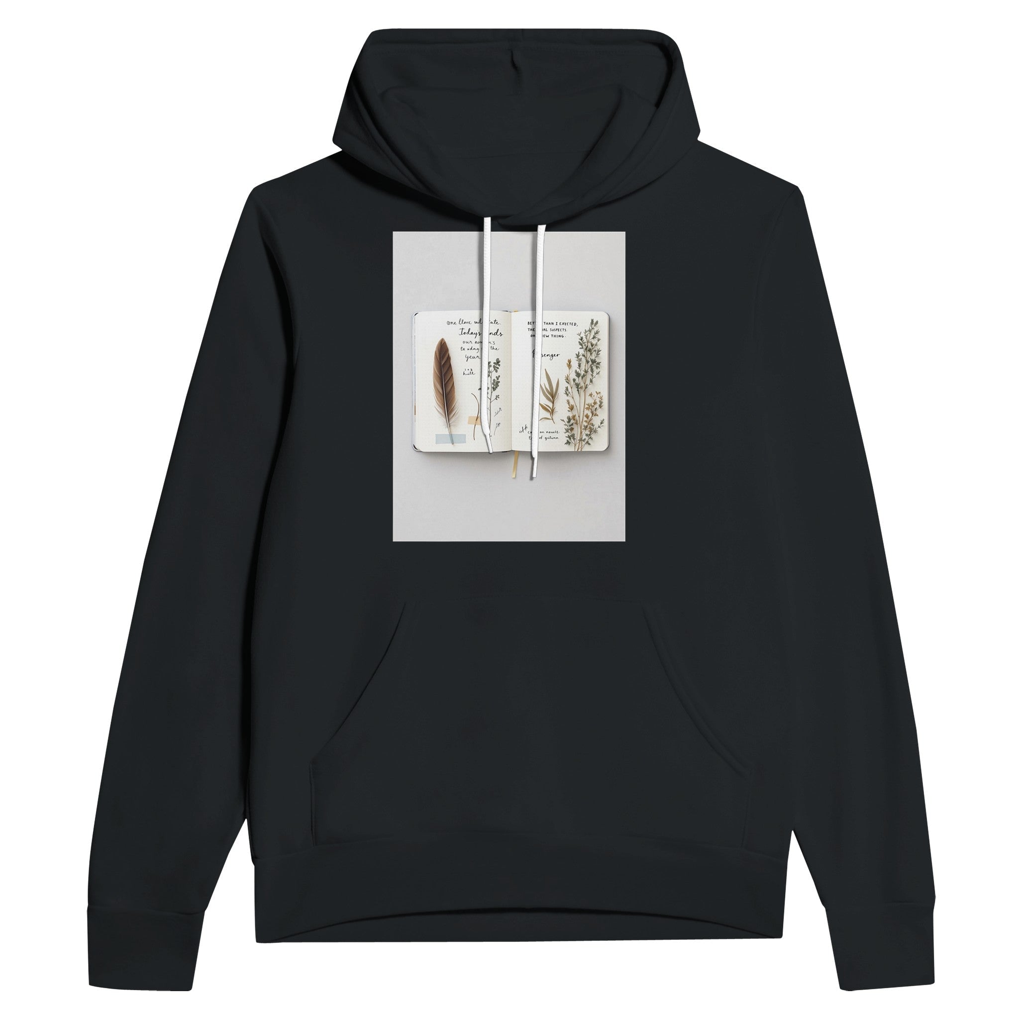 Naturalist Field Journal Hoodie | Nature Sketch Hoodie UK - Wild Thread Co