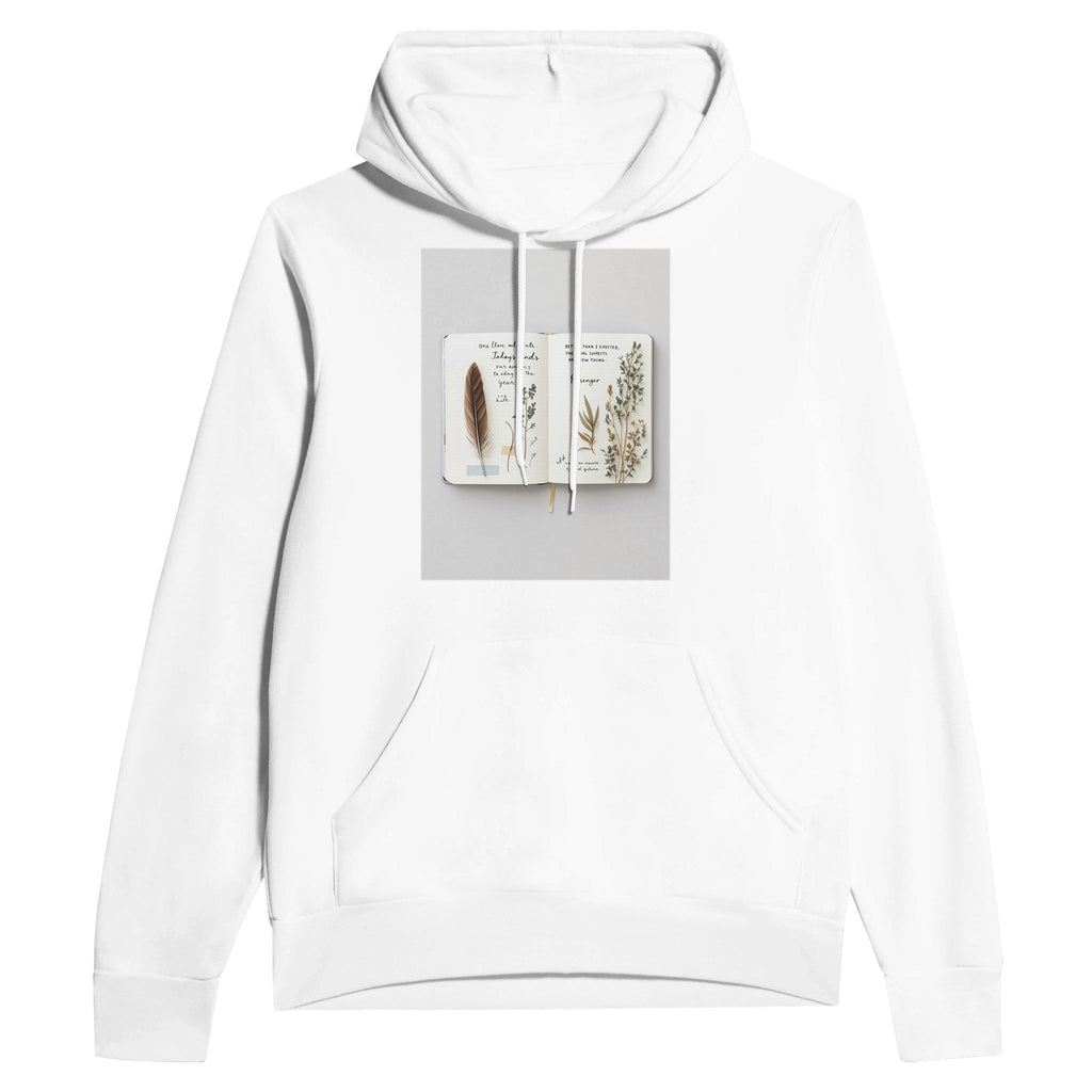 Naturalist Field Journal Hoodie | Nature Sketch Hoodie UK - Wild Thread Co