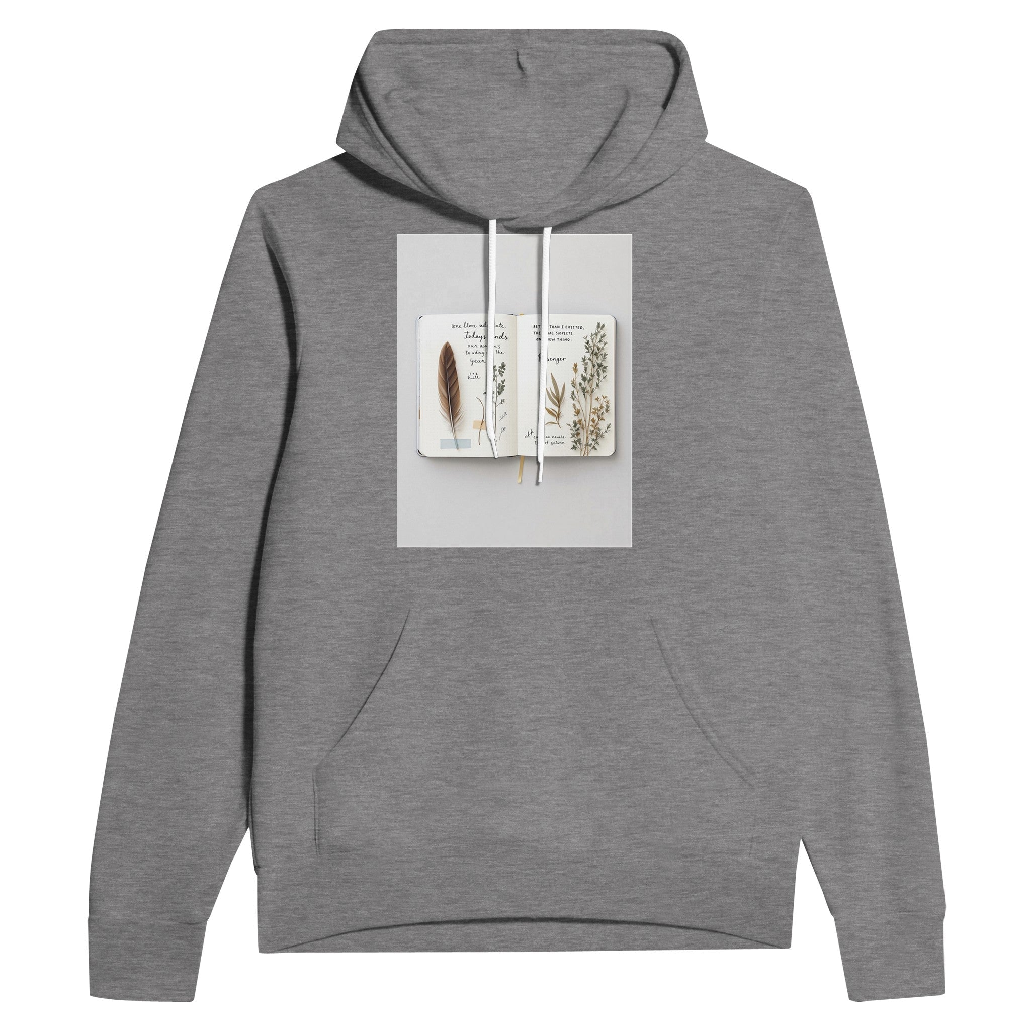 Naturalist Field Journal Hoodie | Nature Sketch Hoodie UK - Wild Thread Co