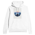 New Day Mountain Light Alpenglow Navy Hoodie | Outdoor Inspiration Gift - Wild Thread Co