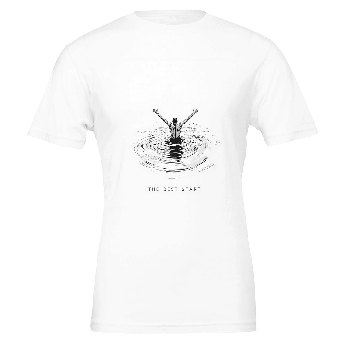 New Year Swim Shirt | January Dip Wild Swimming Gift Unisex Tee - Wild Thread Co