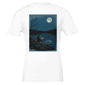 Night Fishing Tee | Patient Angler Gift | Illustrated River Lantern Shirt - Wild Thread Co