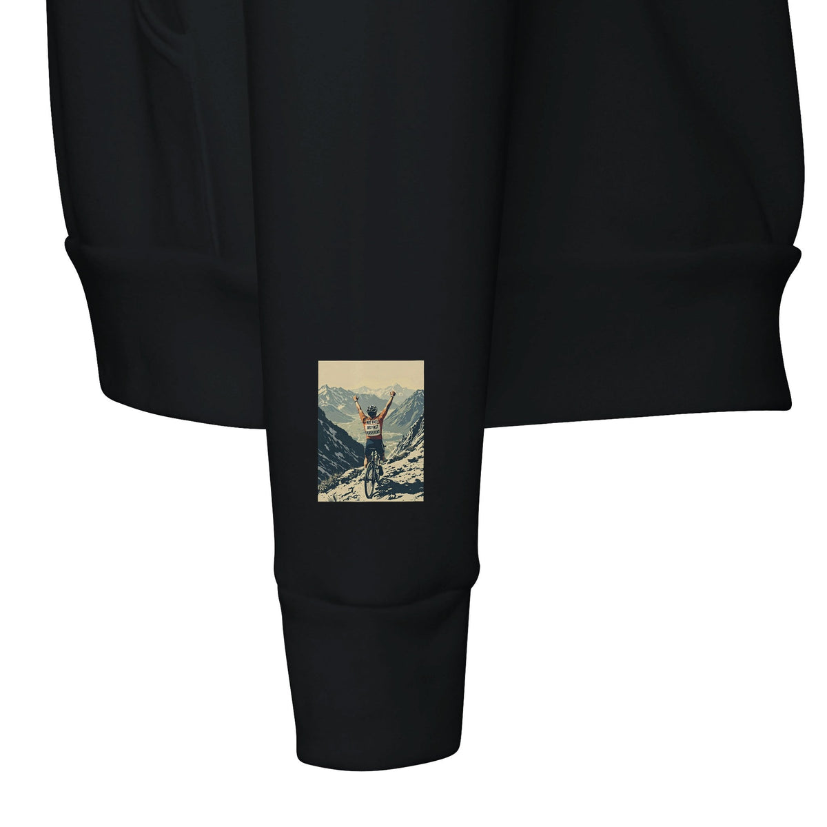Not Fast Just Persistent Cycling Hoodie | Road Cycling Hoodie UK - Wild Thread Co