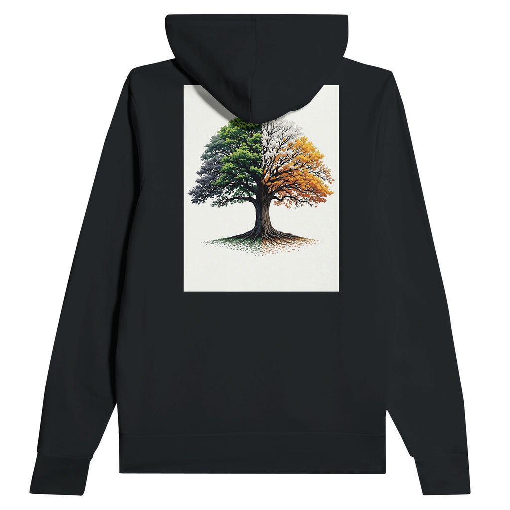 Oak Tree Four Seasons Hoodie | Tree Lover Gift UK - Wild Thread Co