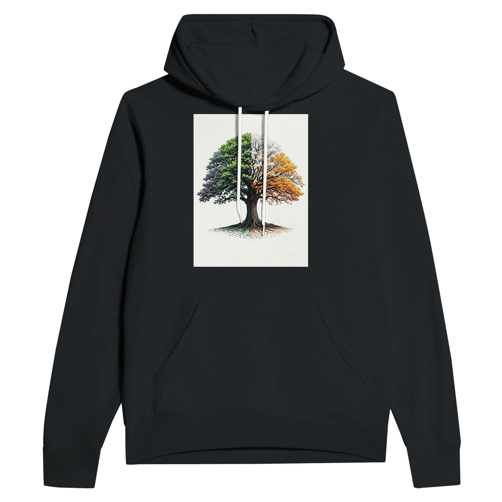 Oak Tree Four Seasons Hoodie | Tree Lover Gift UK - Wild Thread Co