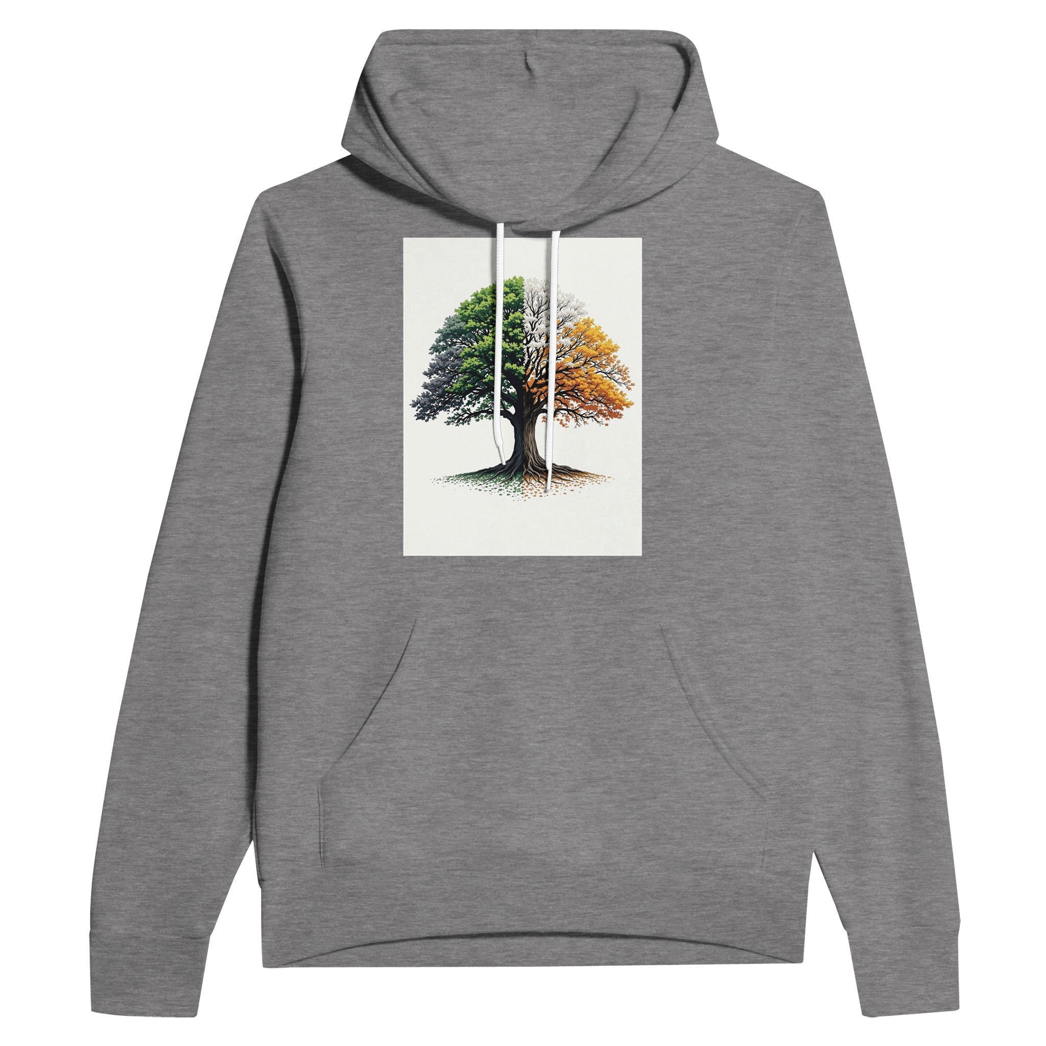 Oak Tree Four Seasons Hoodie | Tree Lover Gift UK - Wild Thread Co
