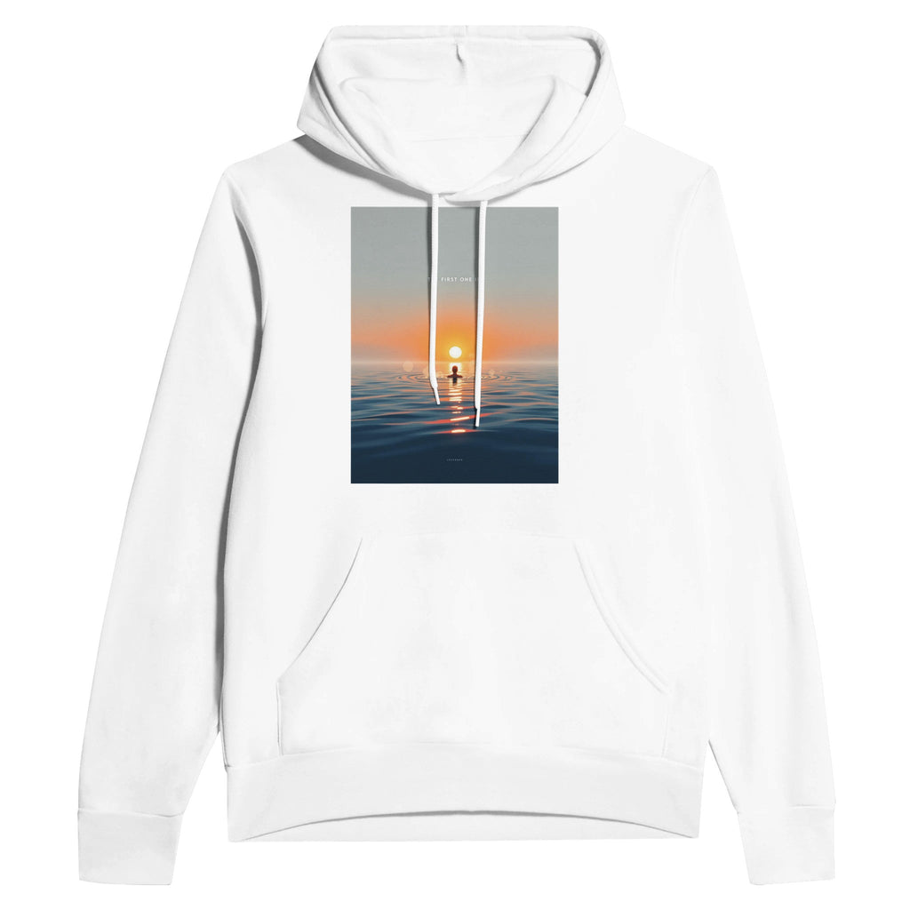 Open Water Swimming Hoodie | Dawn Swimmer Gift | Wild Swimming Hoodie - Wild Thread Co