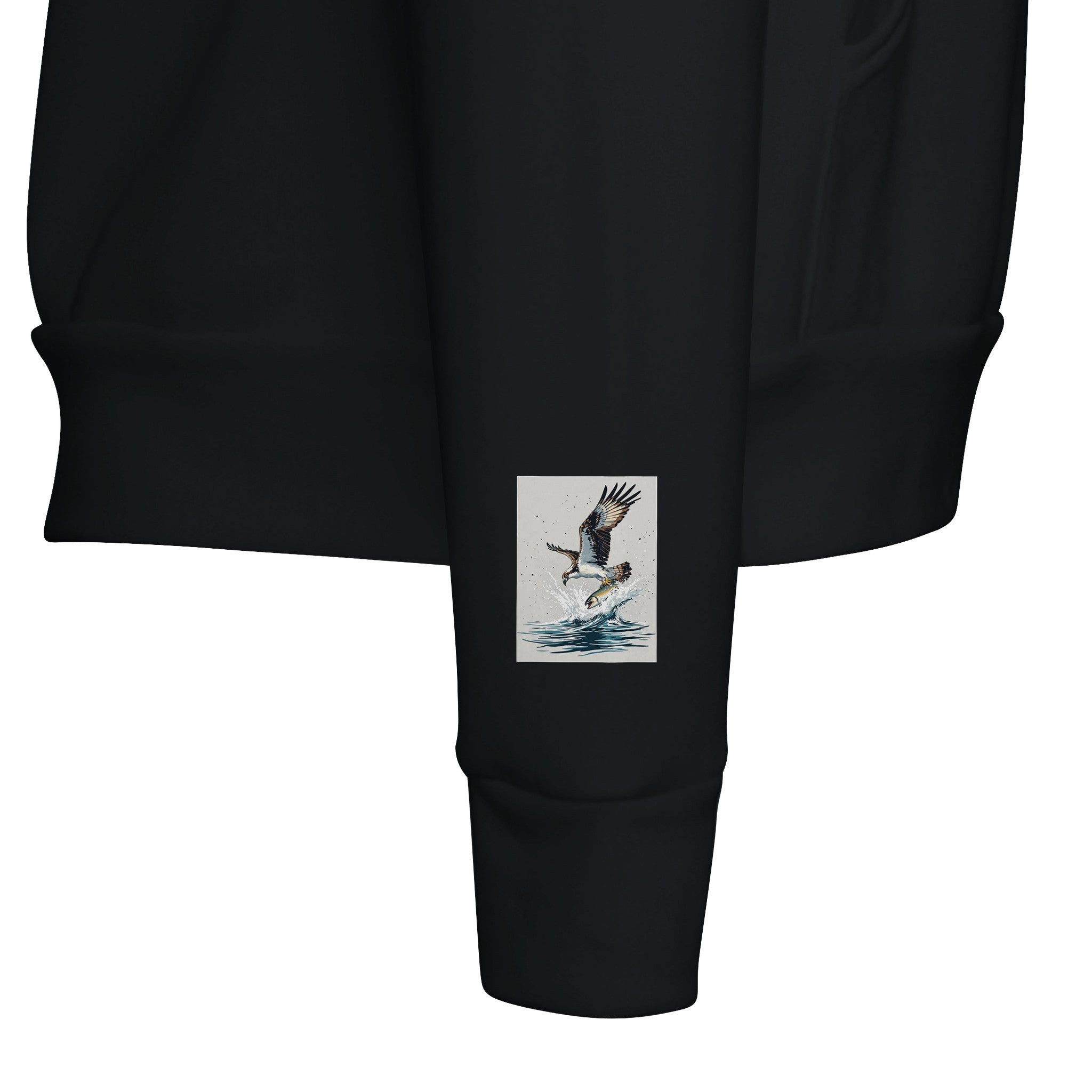 Osprey Fishing Bird Hoodie | Wildlife Gift | UK Print - Wild Thread Co