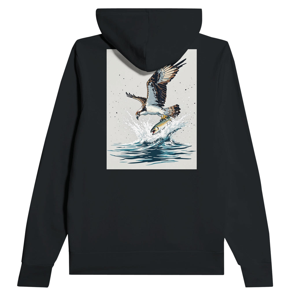 Osprey Fishing Bird Hoodie | Wildlife Gift | UK Print - Wild Thread Co