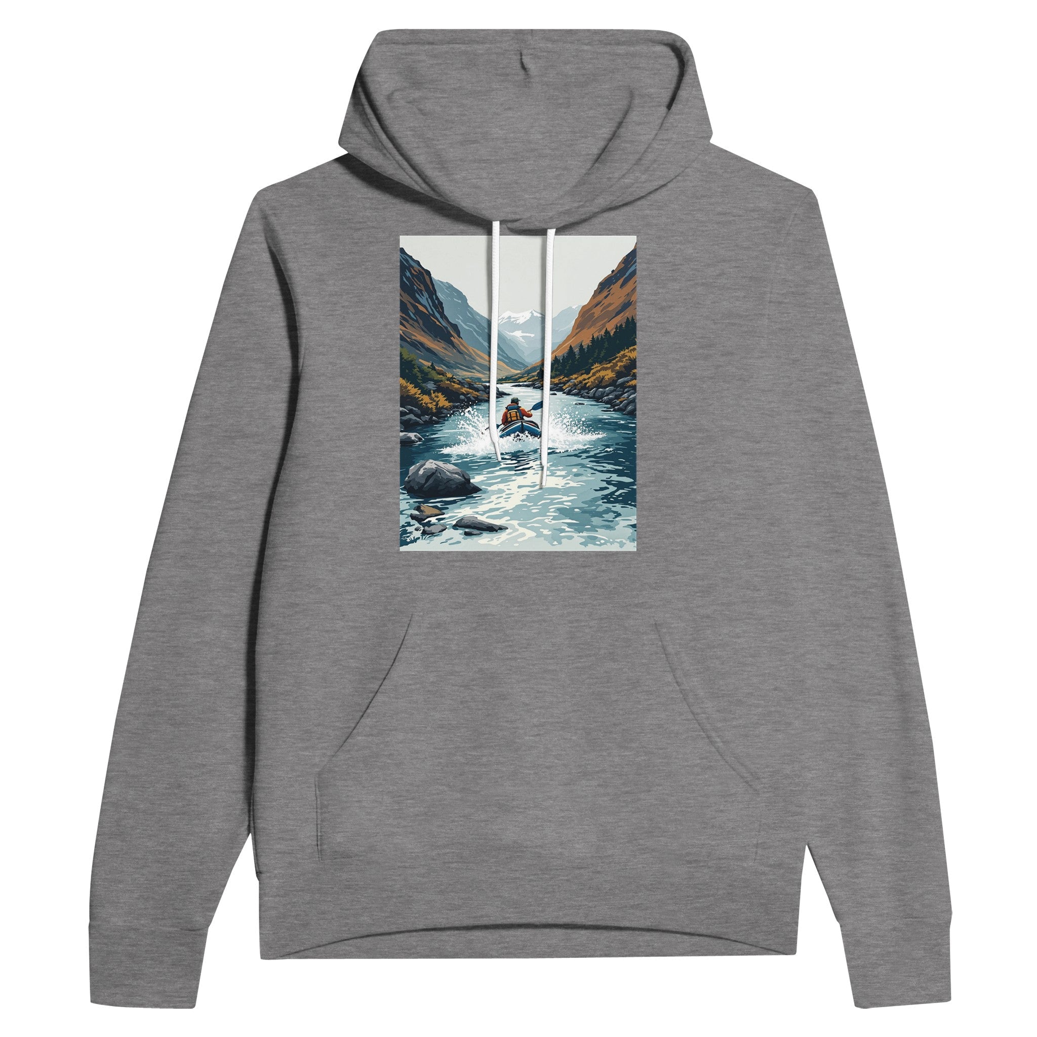 Packraft Wild River Scottish Adventure Hoodie Gift - Wild Thread Co