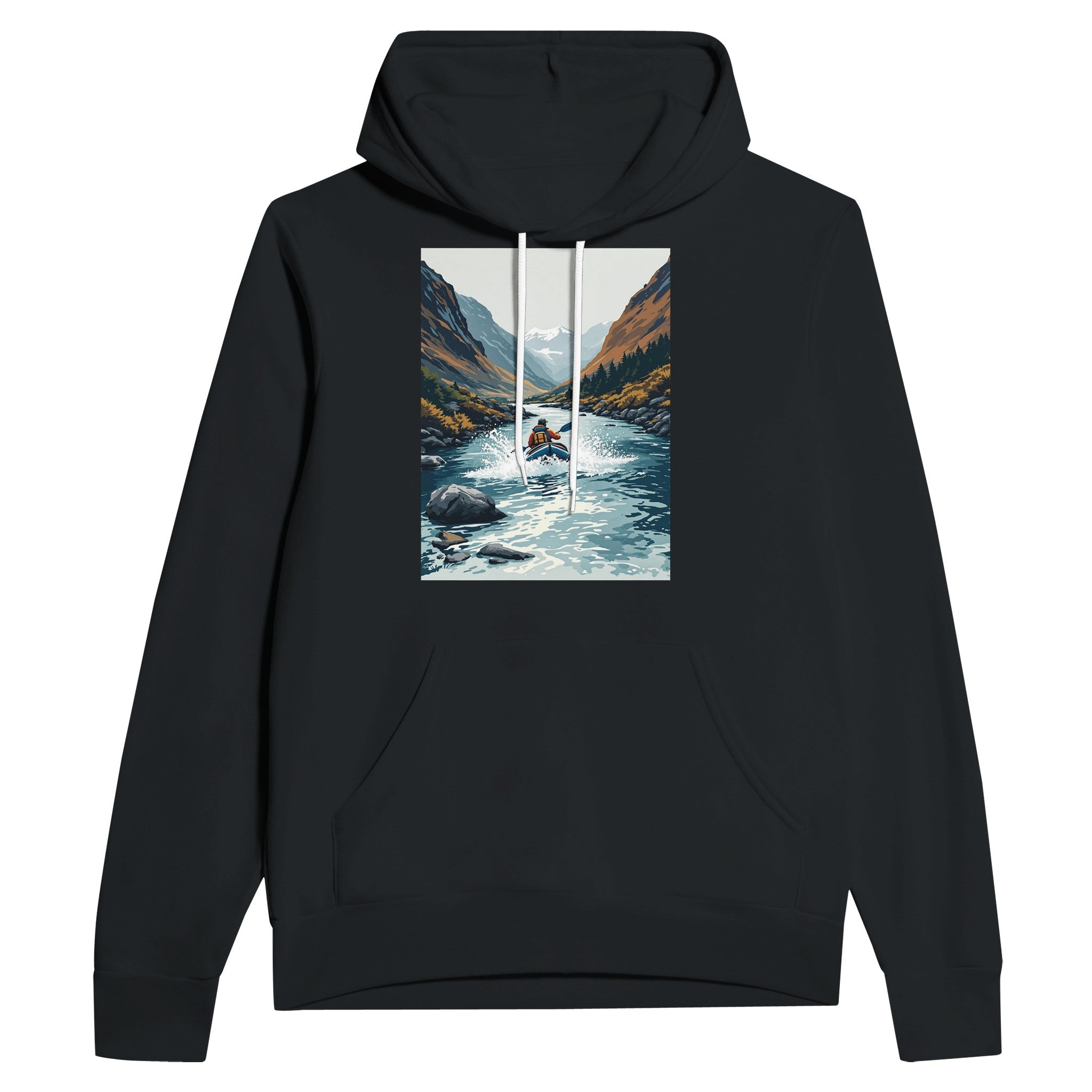 Packraft Wild River Scottish Adventure Hoodie Gift - Wild Thread Co