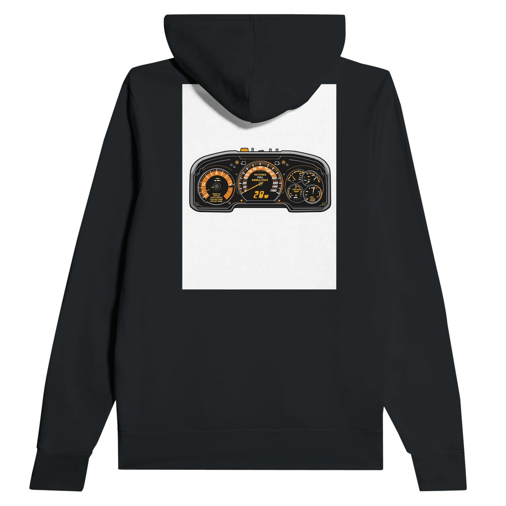 Paramedic Instrument Panel Hoodie | Funny Ambulance NHS Gift UK - Wild Thread Co