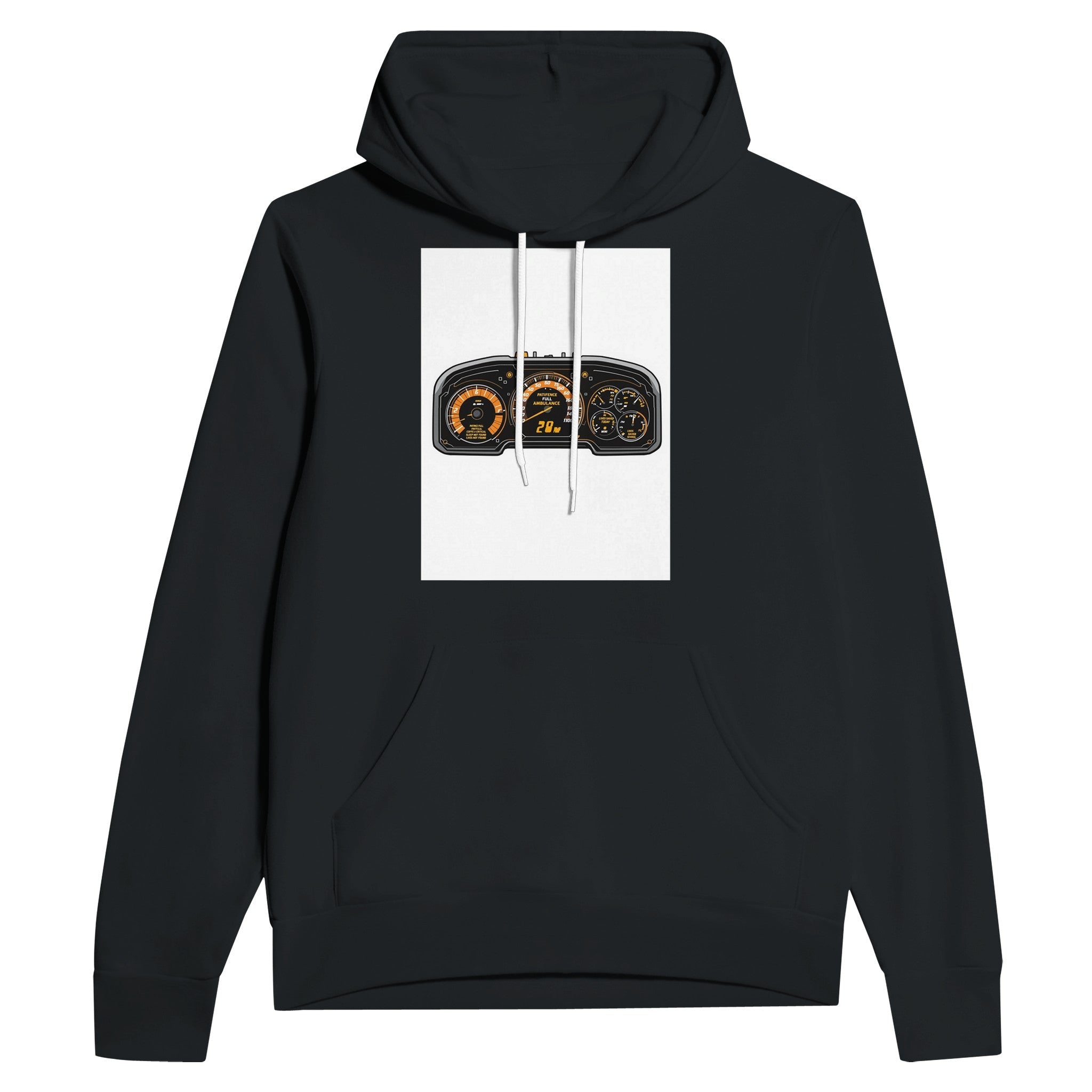 Paramedic Instrument Panel Hoodie | Funny Ambulance NHS Gift UK - Wild Thread Co
