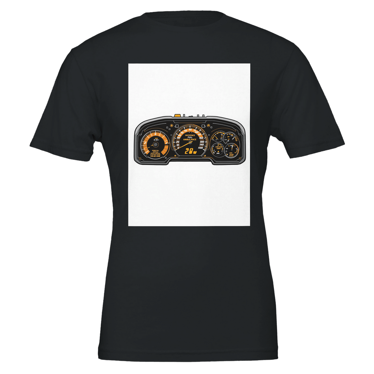 Paramedic Instrument Panel T-Shirt | Funny Ambulance NHS Gift UK - Wild Thread Co