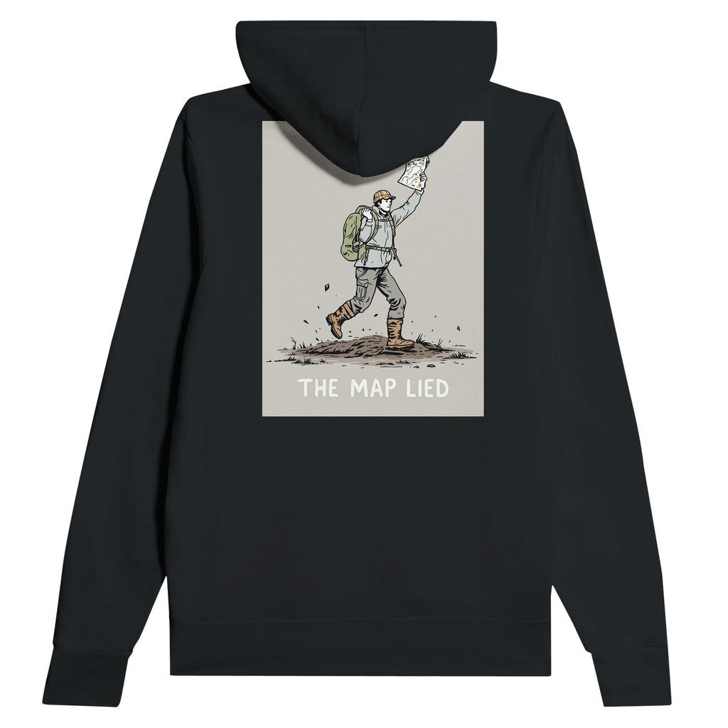 Peat Bog Navigation Humour Hoodie | Hiking Gift for Walkers - Wild Thread Co