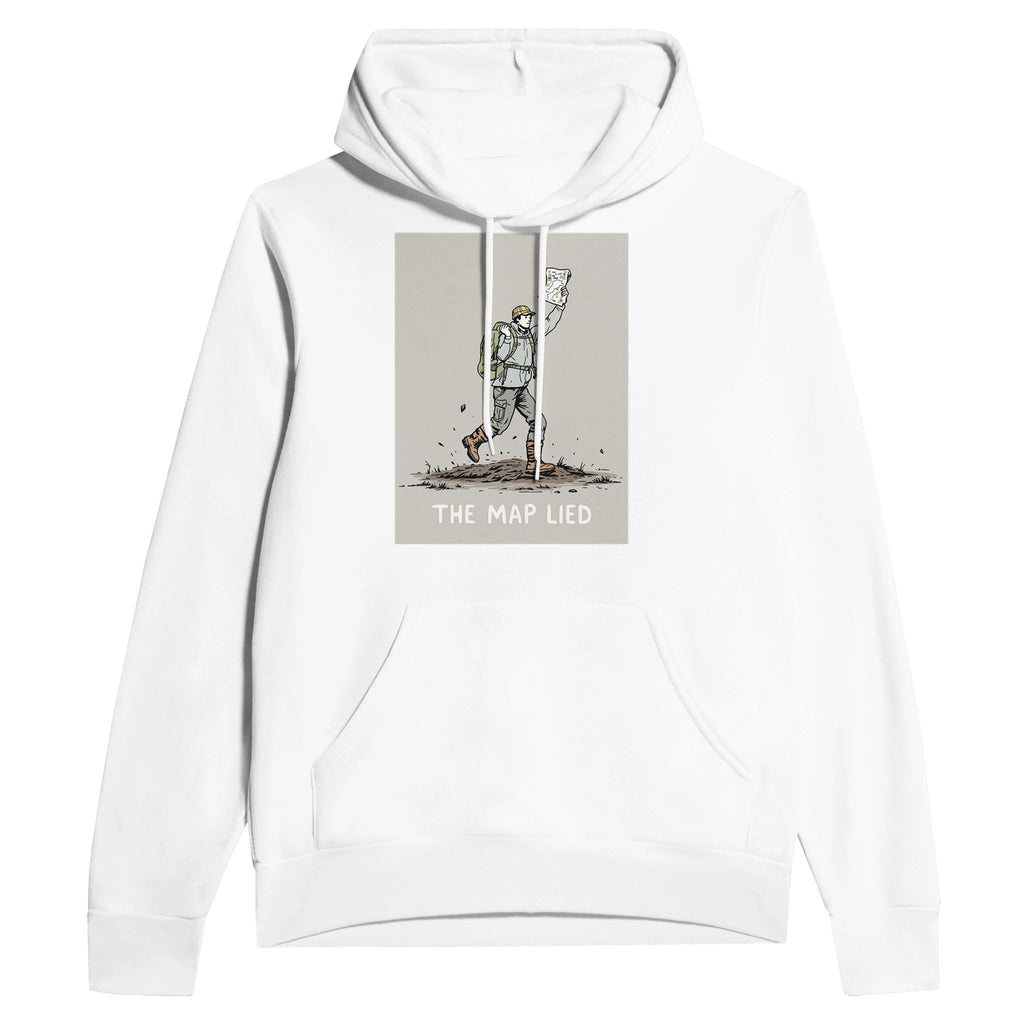 Peat Bog Navigation Humour Hoodie | Hiking Gift for Walkers - Wild Thread Co