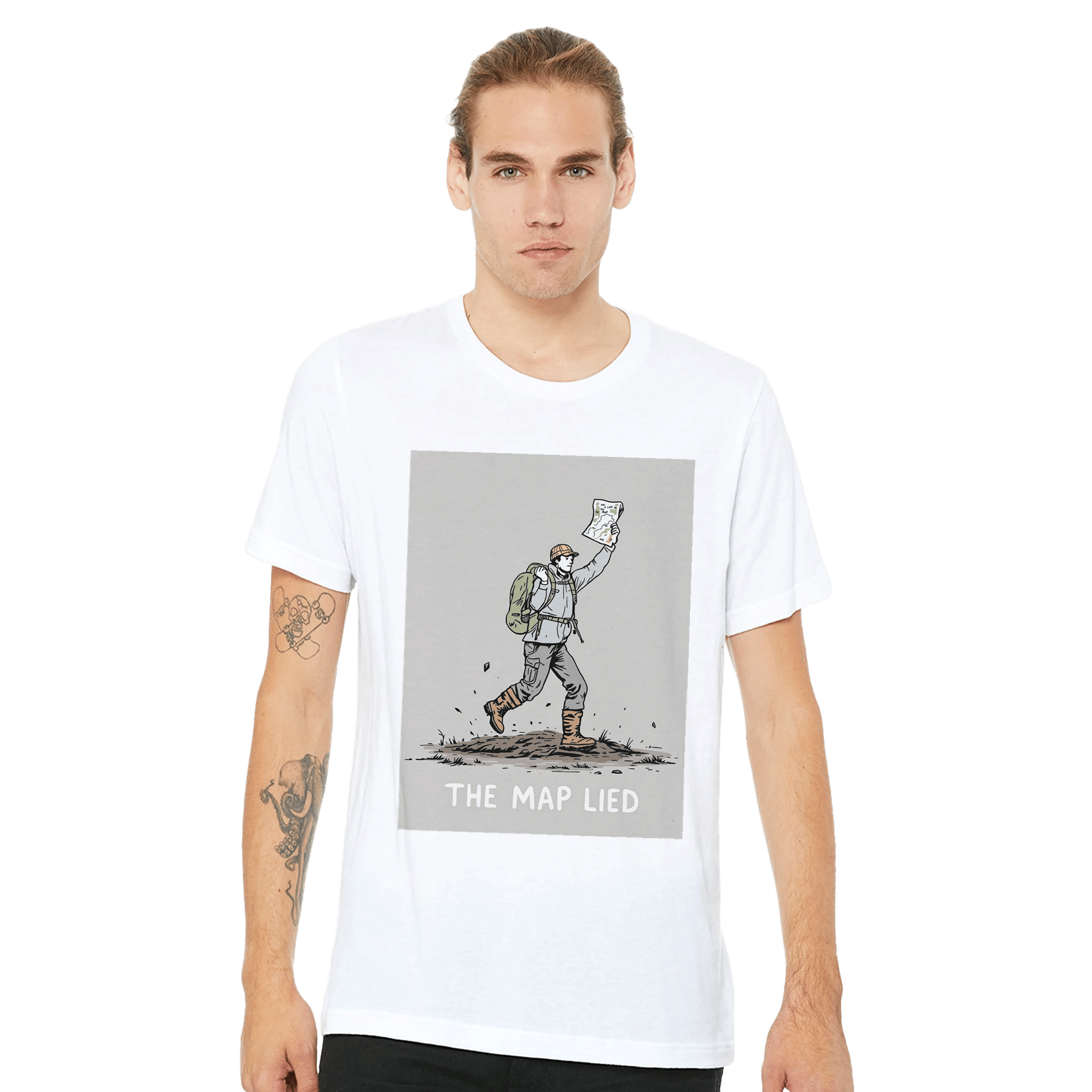 Peat Bog Navigation Humour T-Shirt | Hiking Gift for Walkers - Wild Thread Co