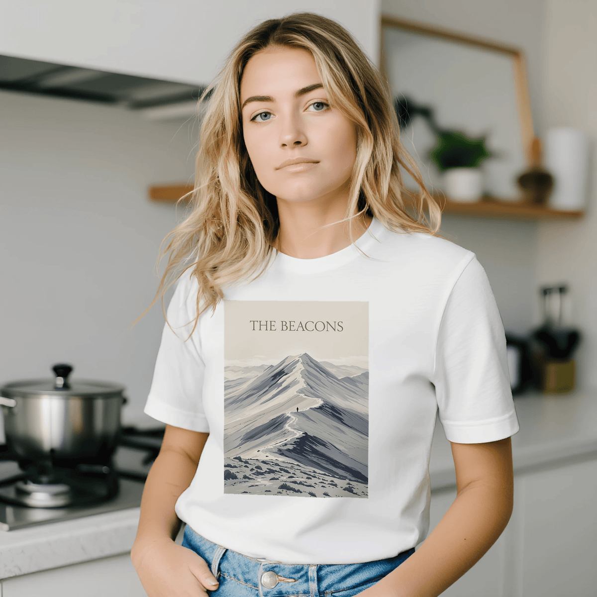 Pen y Fan Brecon Beacons T-Shirt | Welsh Hills Walking Tee - Wild Thread Co