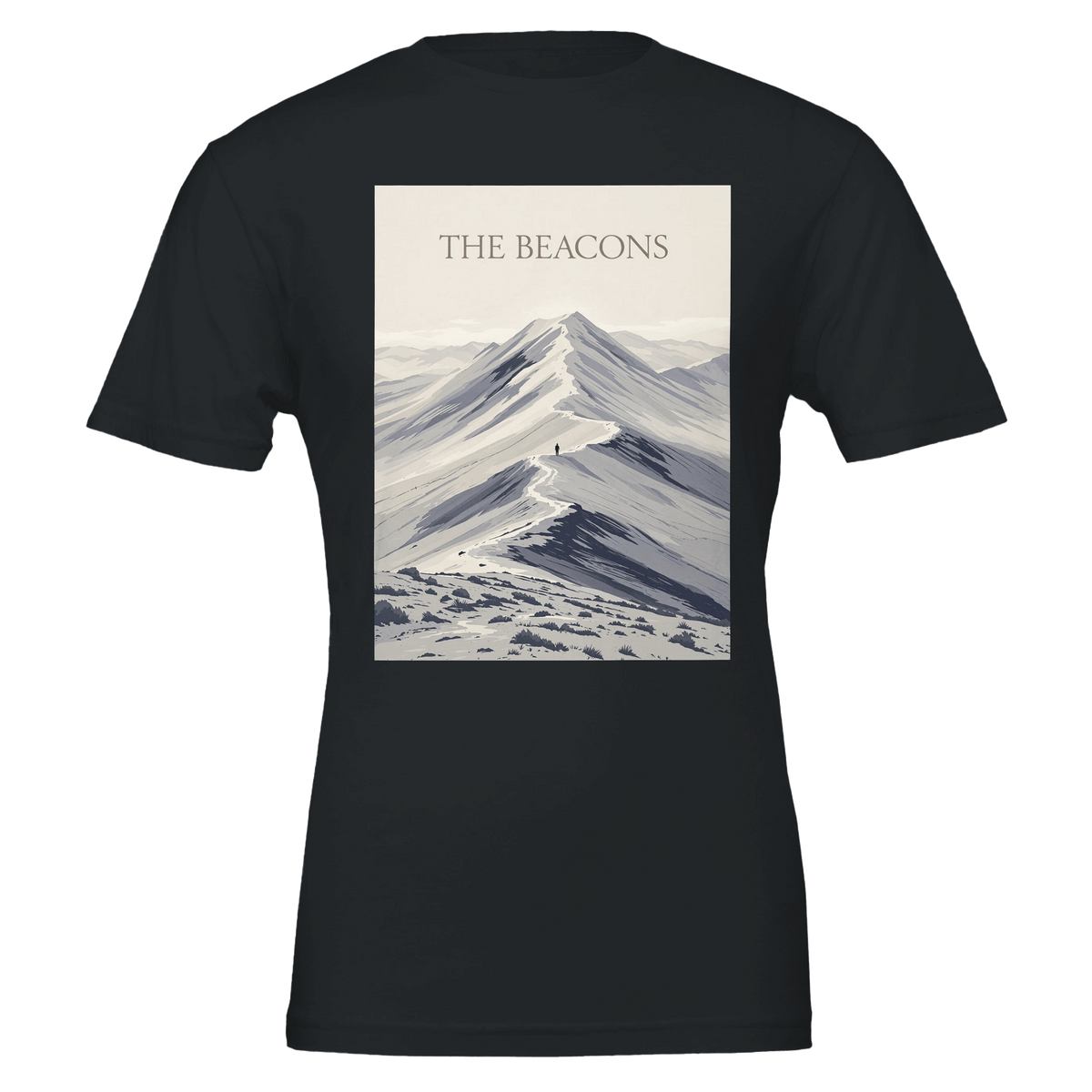 Pen y Fan Brecon Beacons T-Shirt | Welsh Hills Walking Tee - Wild Thread Co