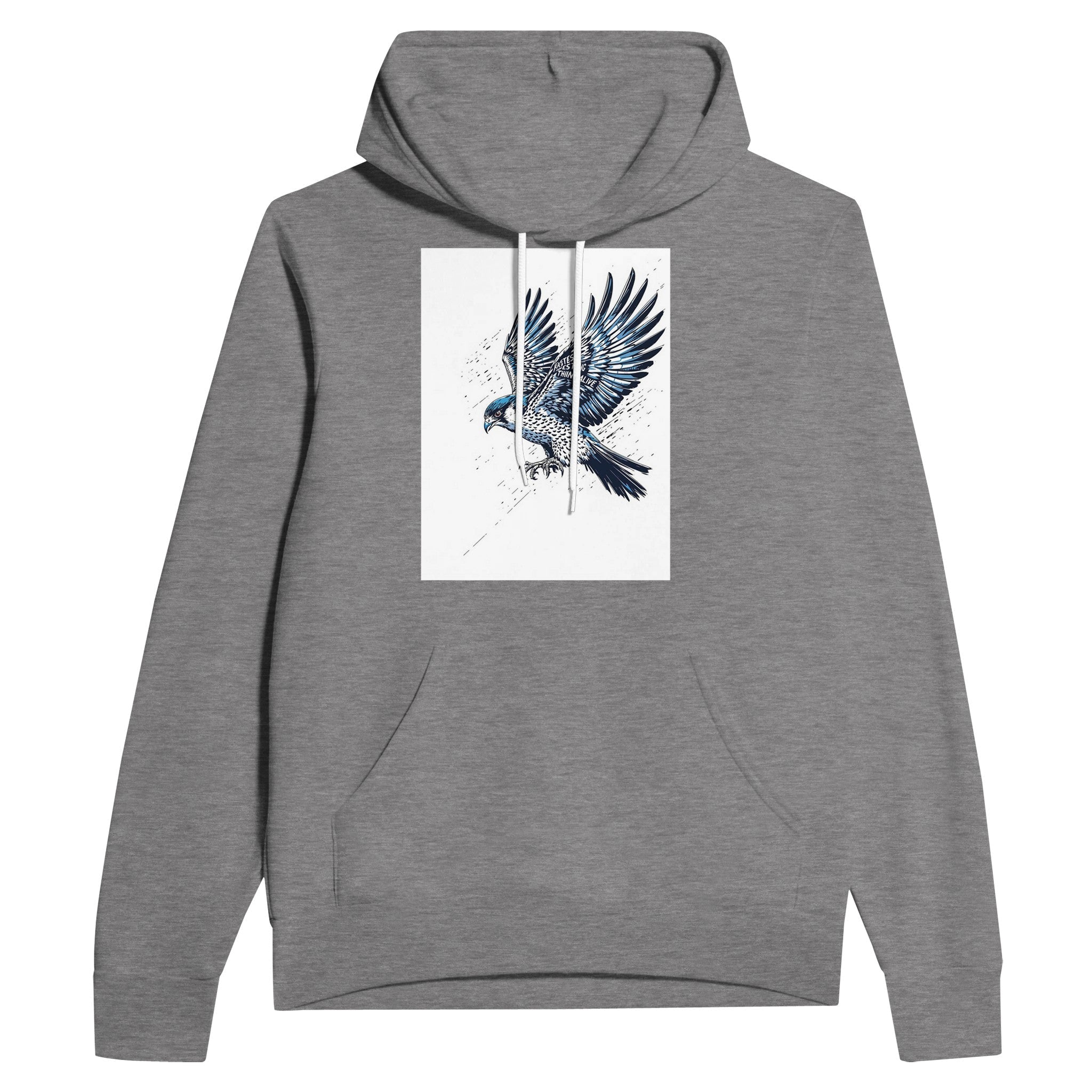 Peregrine Falcon Hoodie | Fastest Thing Alive | Raptor Gift UK - Wild Thread Co