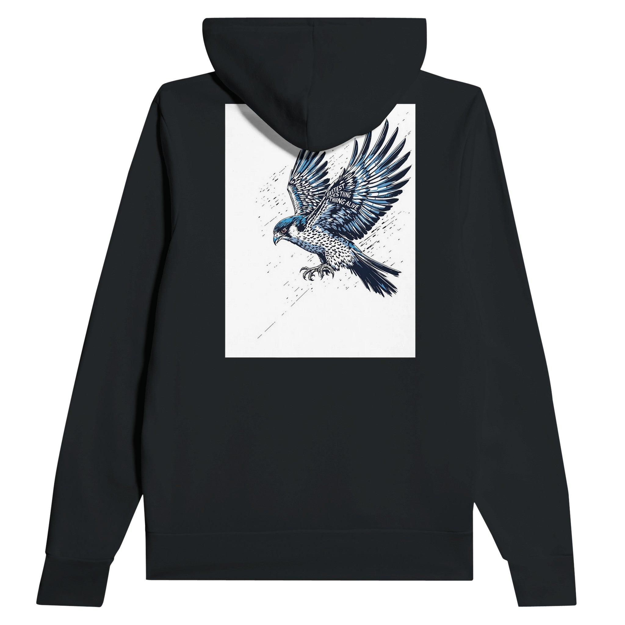 Peregrine Falcon Hoodie | Fastest Thing Alive | Raptor Gift UK - Wild Thread Co