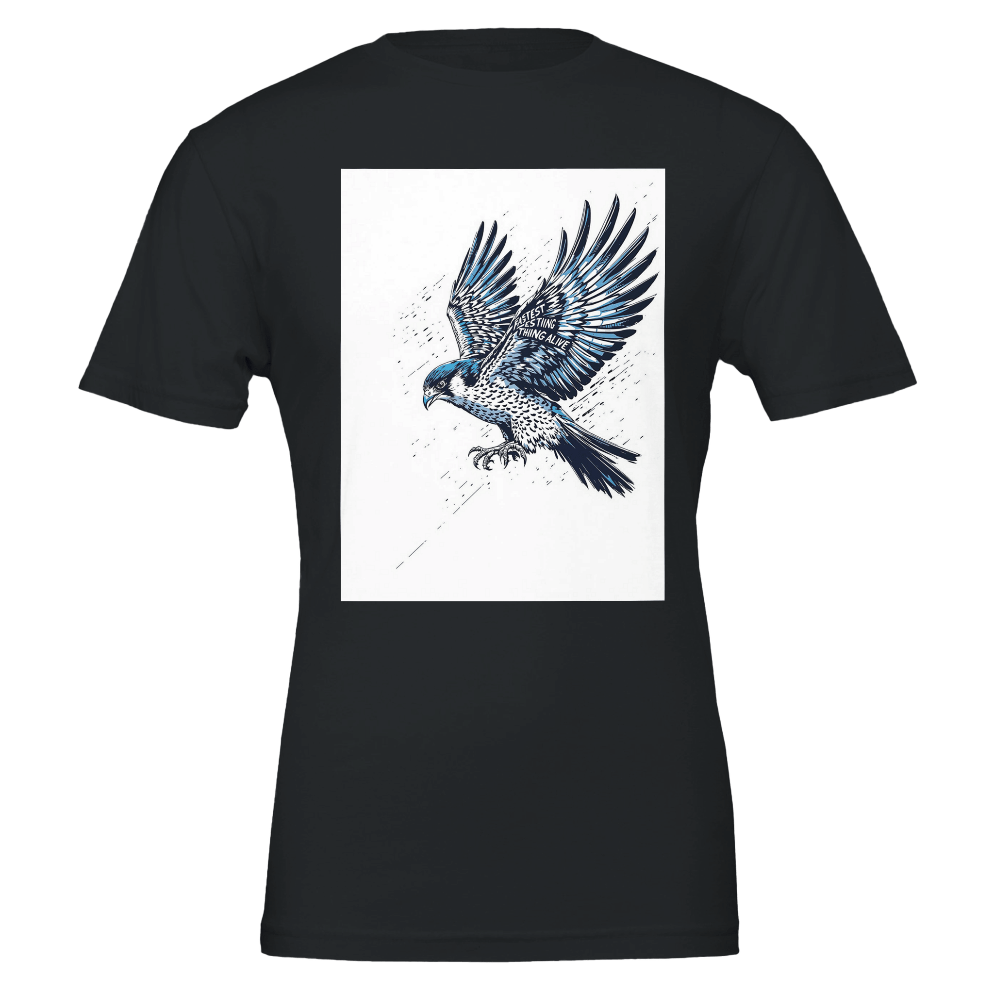 Peregrine Falcon Shirt | Fastest Thing Alive | Raptor Gift UK | T-Shirt UK - Wild Thread Co