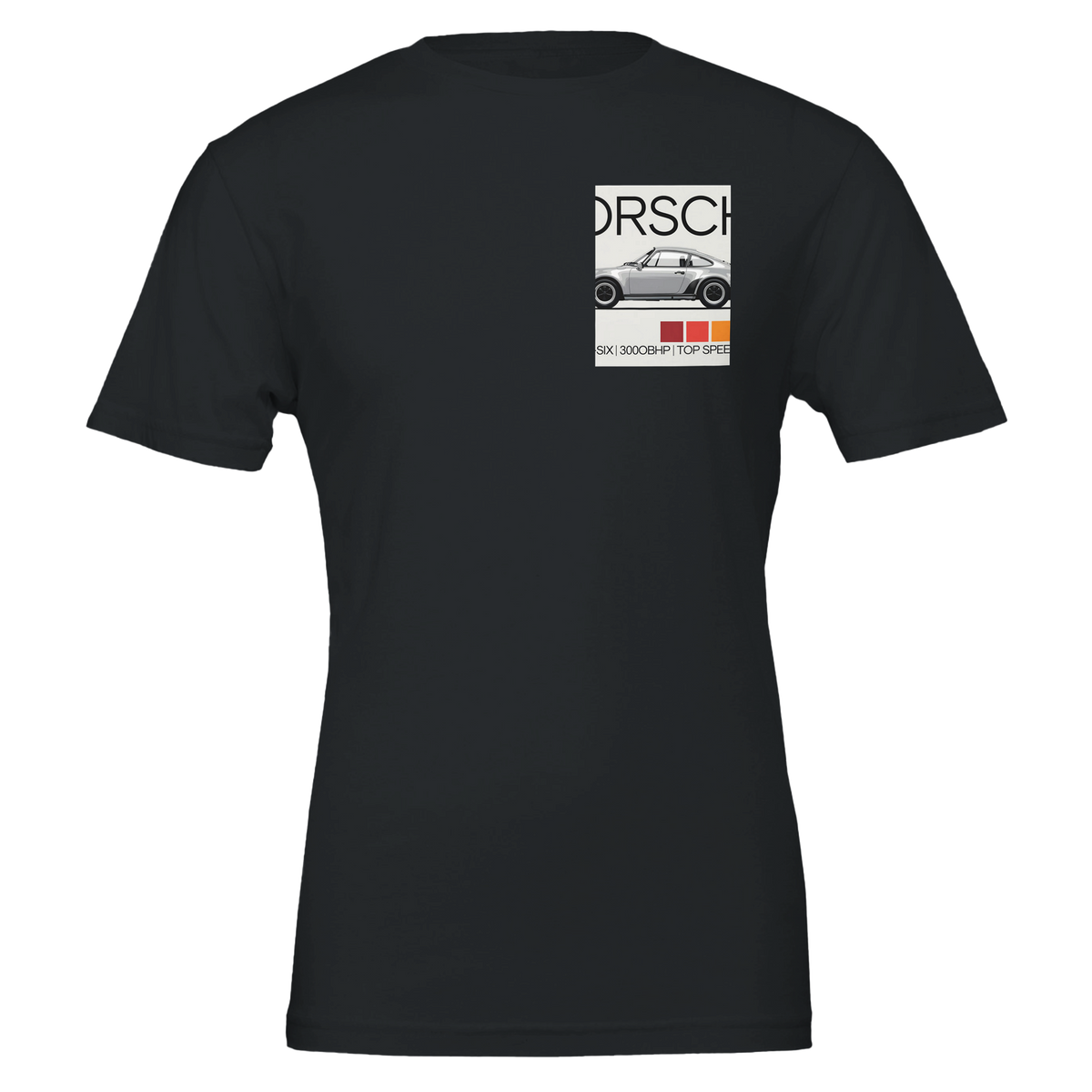Porsche 911 Turbo 930 Spec T-Shirt Unisex Cotton Tee UK - Wild Thread Co