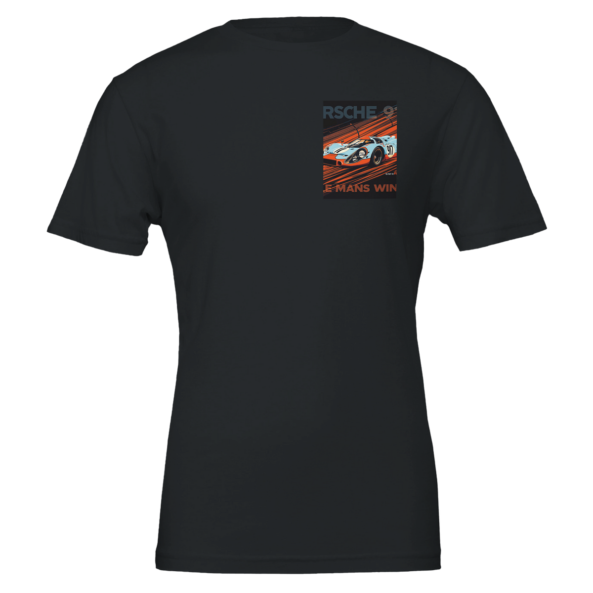 Porsche 917 Gulf Le Mans 1970 T-Shirt | Car Enthusiast Gift UK - Wild Thread Co