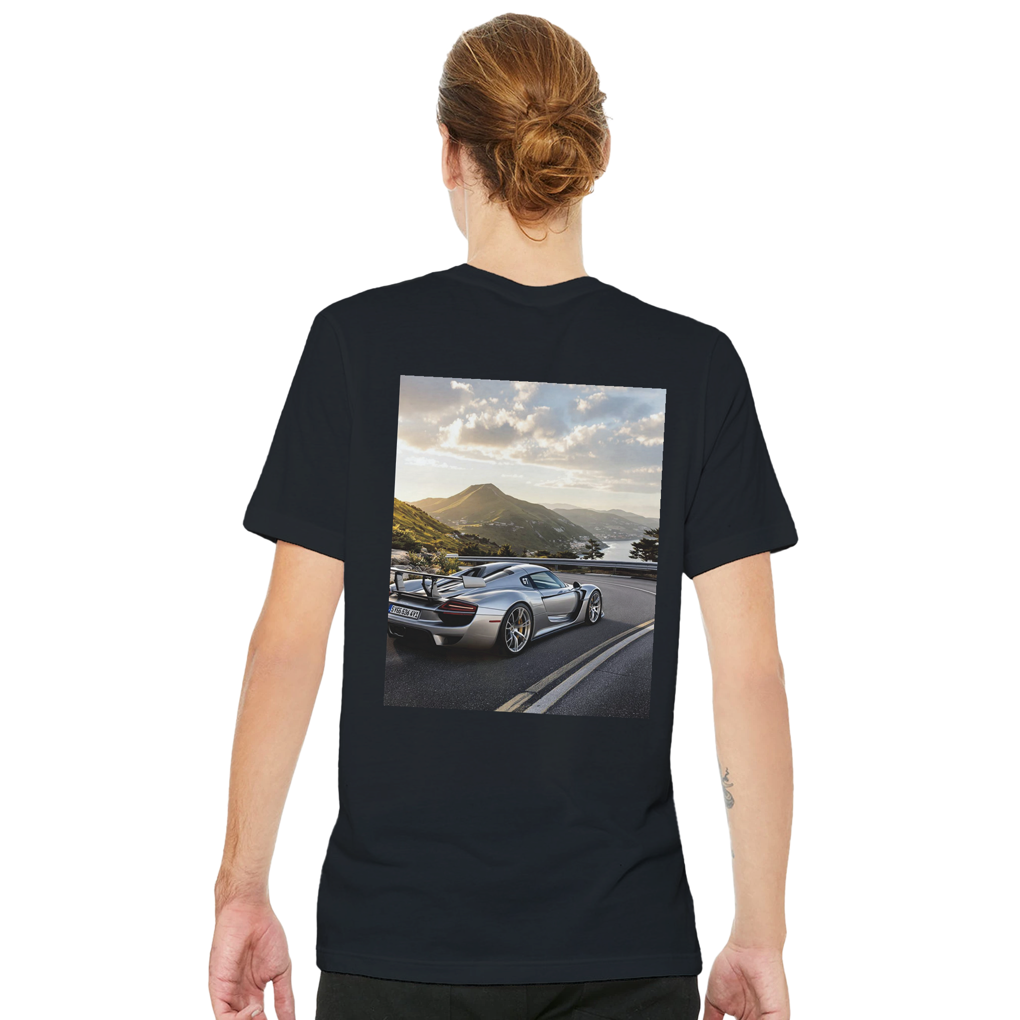Porsche Carrera Gt T-Shirt — detail view | Wild Thread Co