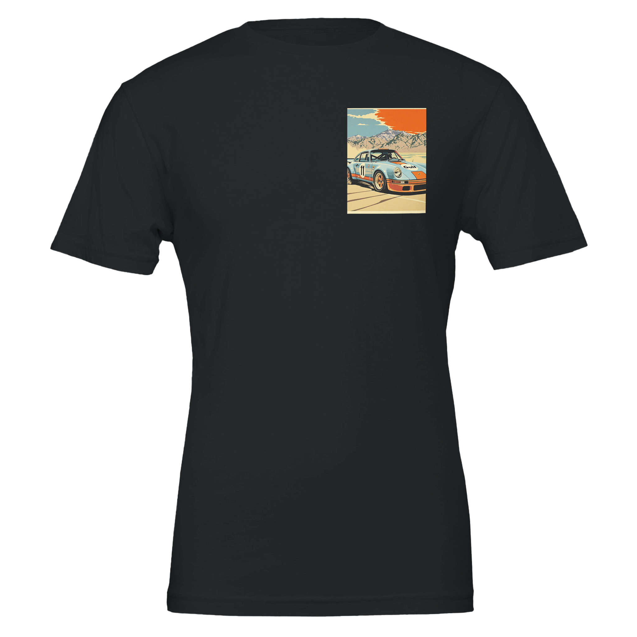 Porsche Gt3 Rs Gulf Desert — T-Shirt | Wild Thread Co UK
