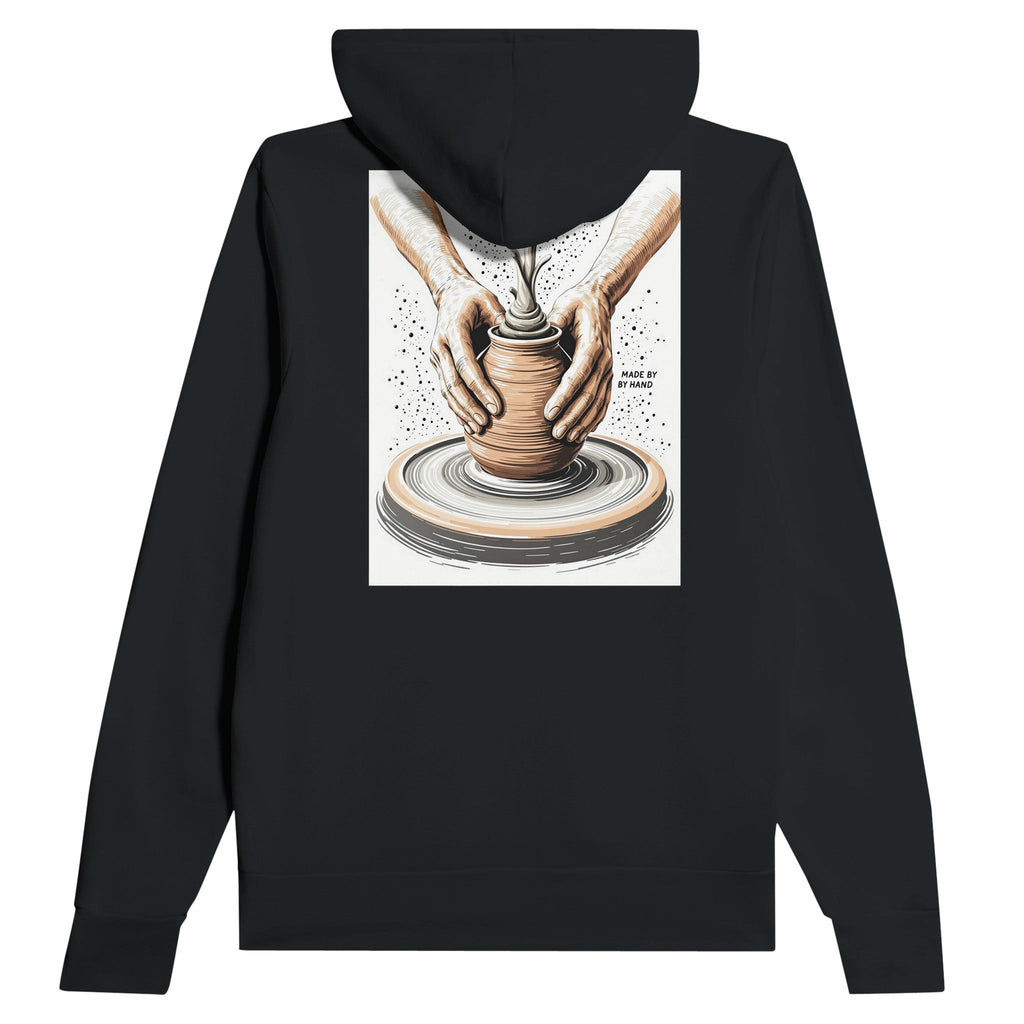 Potter Gift UK | Pottery Hoodie | Hands on Wheel Ceramics Hoodie - Wild Thread Co