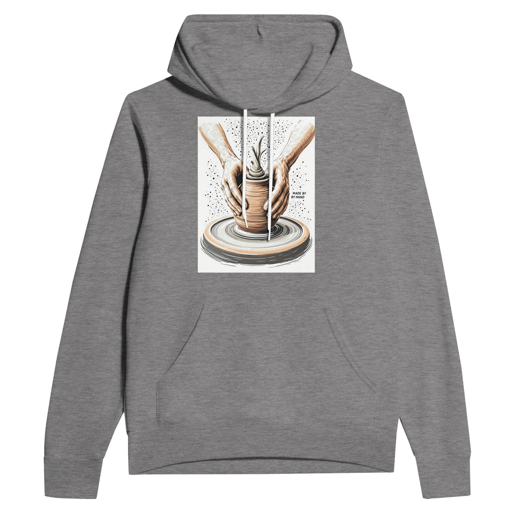 Potter Gift UK | Pottery Hoodie | Hands on Wheel Ceramics Hoodie - Wild Thread Co