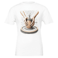 Potter Gift UK | Pottery Shirt | Hands on Wheel Ceramics Tee - Wild Thread Co