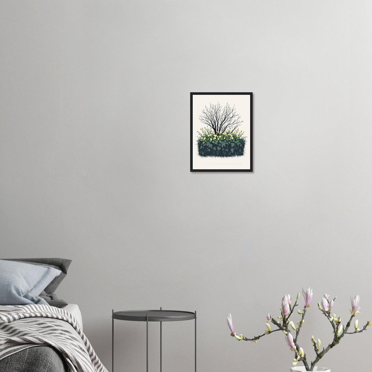 Primrose Spring First Hedge Bank Framed Print Wall Art Ready to Hang - Wild Thread Co