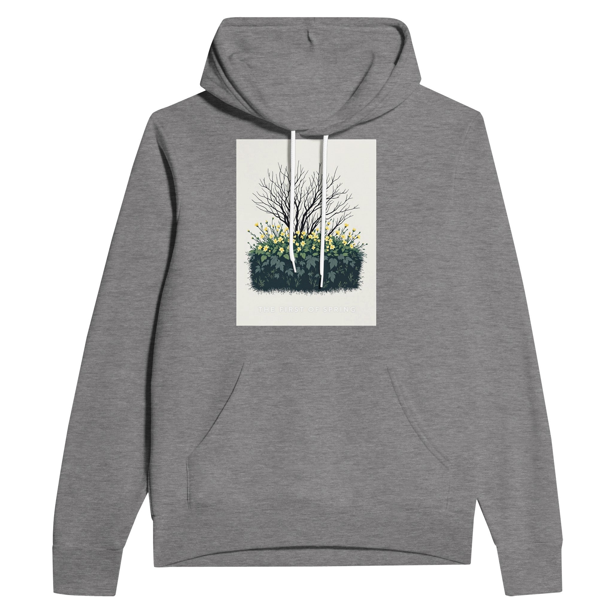 Primrose Spring Hoodie | British Wildflower Gift | The First of Spring - Wild Thread Co
