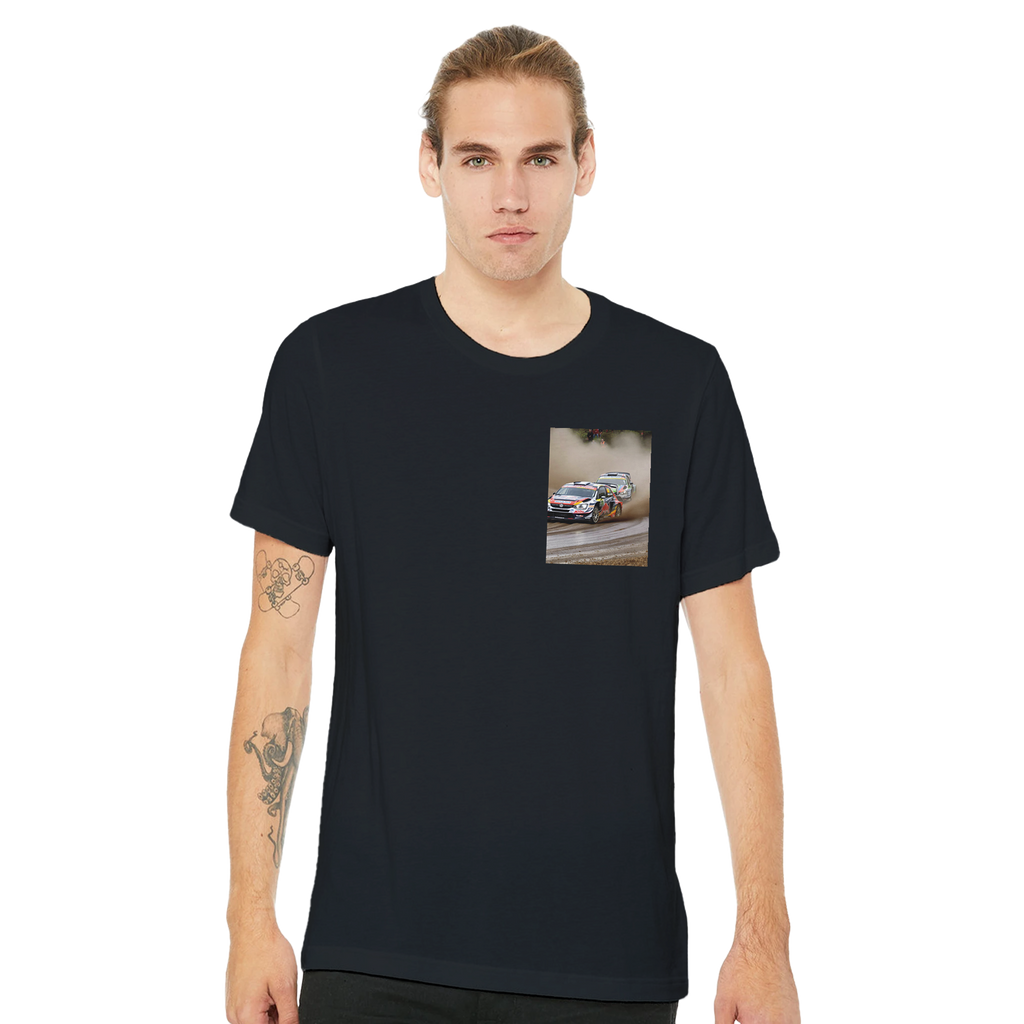 Rally Cross Mud T-Shirt — detail view | Wild Thread Co