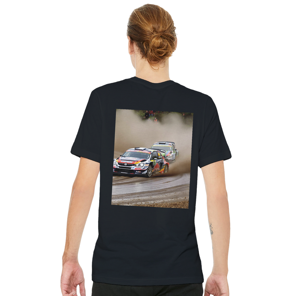Rally Cross Mud T-Shirt — detail view | Wild Thread Co