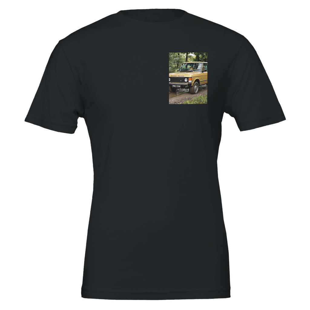 Range Rover Classic T-Shirt — detail view | Wild Thread Co