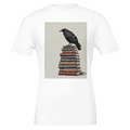 Raven Library Dark Academia T-Shirt | Gothic Literature Shirt - Wild Thread Co