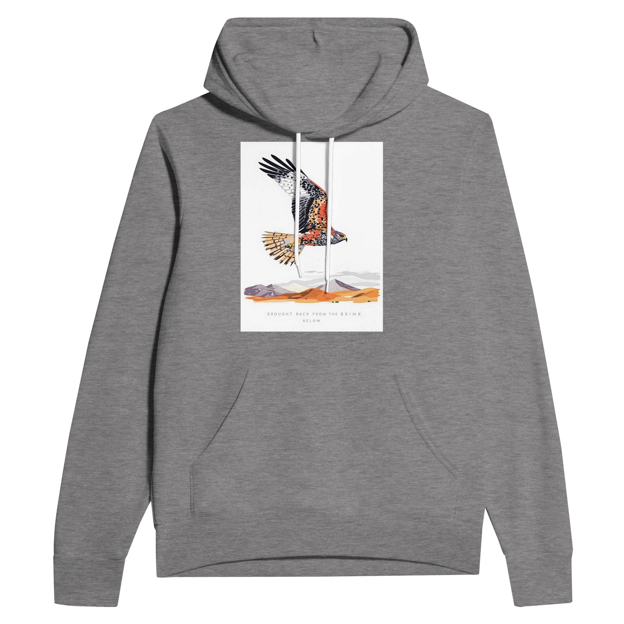 Red Kite Welsh Wildlife Hoodie | Conservation Success Story Hoodie - Wild Thread Co