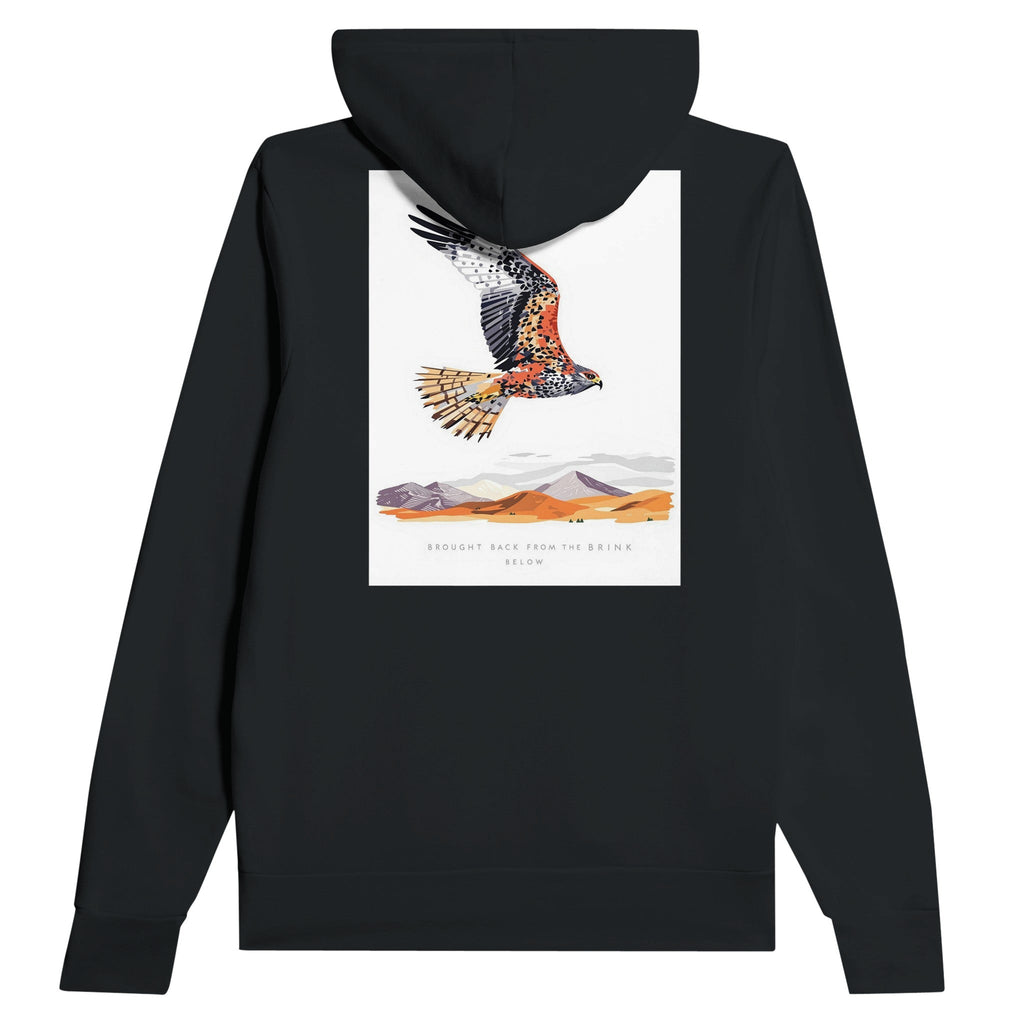 Red Kite Welsh Wildlife Hoodie | Conservation Success Story Hoodie - Wild Thread Co