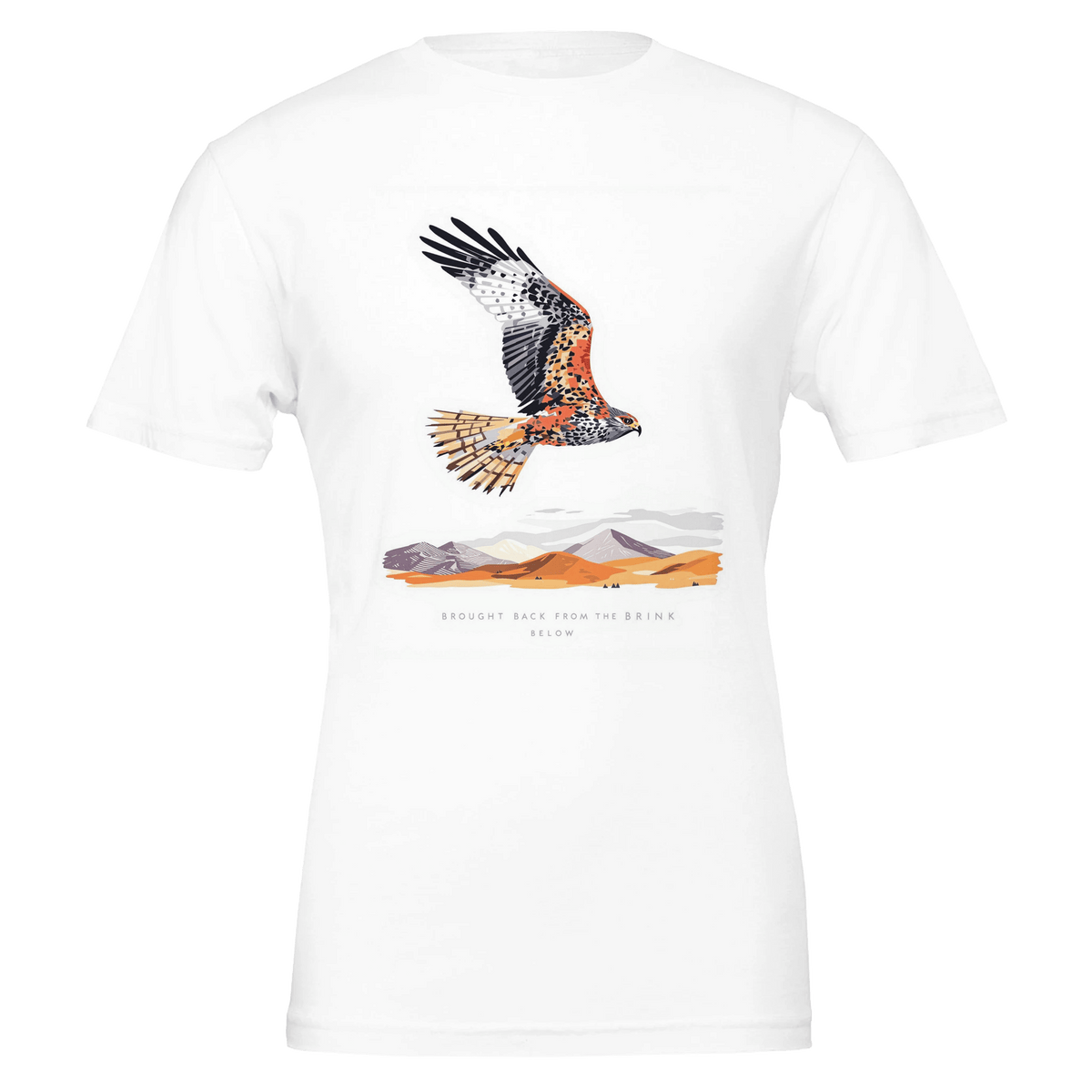 Red Kite Welsh Wildlife T-Shirt | Conservation Success Story Tee - Wild Thread Co