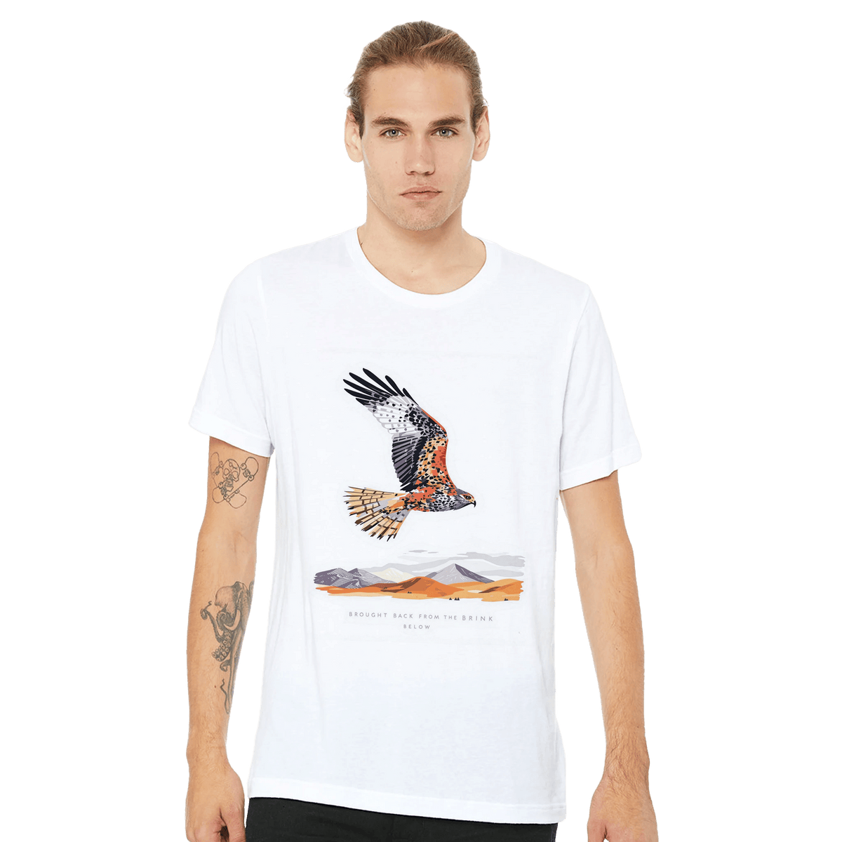 Red Kite Welsh Wildlife T-Shirt | Conservation Success Story Tee - Wild Thread Co