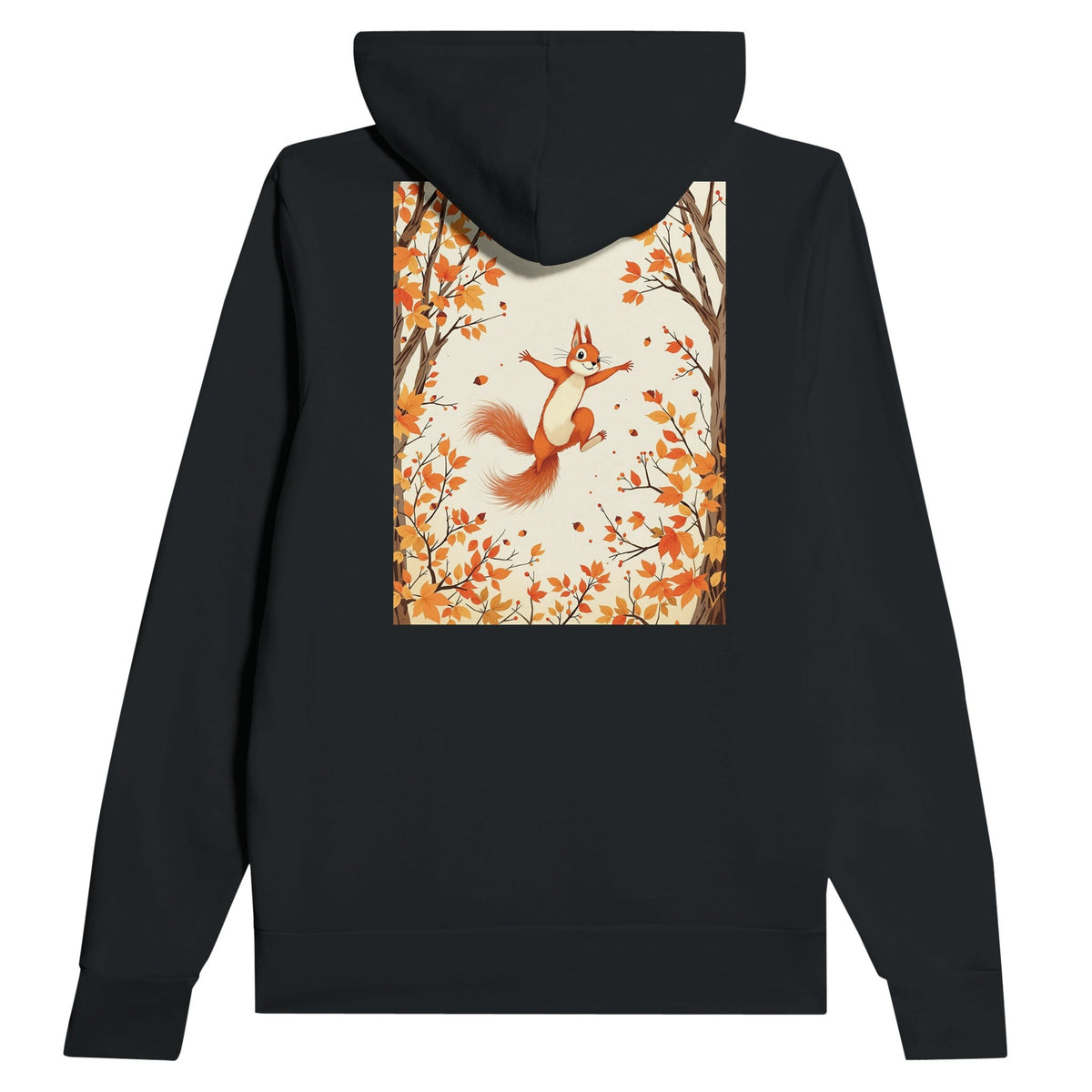 Red Squirrel Wildlife Hoodie | Conservation Gift UK - Wild Thread Co