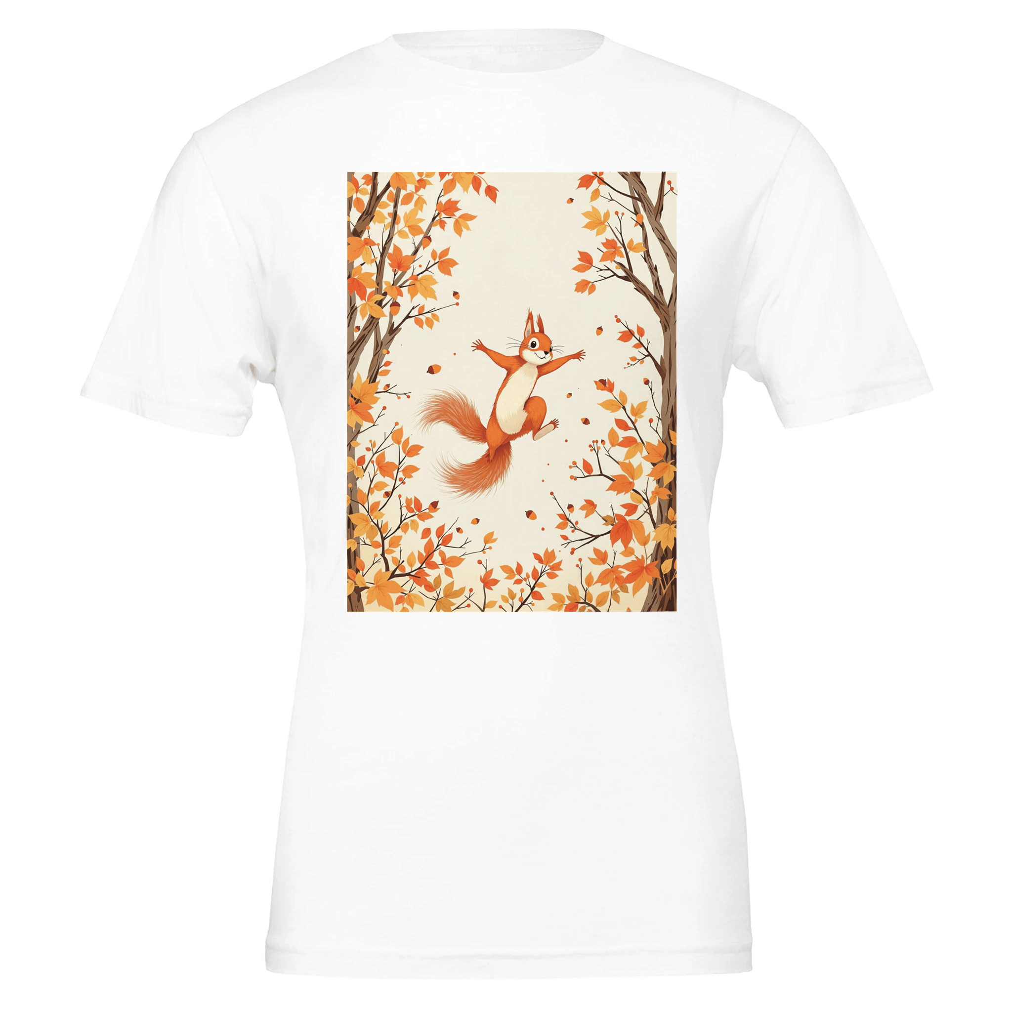 Red Squirrel Wildlife T-Shirt | Conservation Gift UK - Wild Thread Co