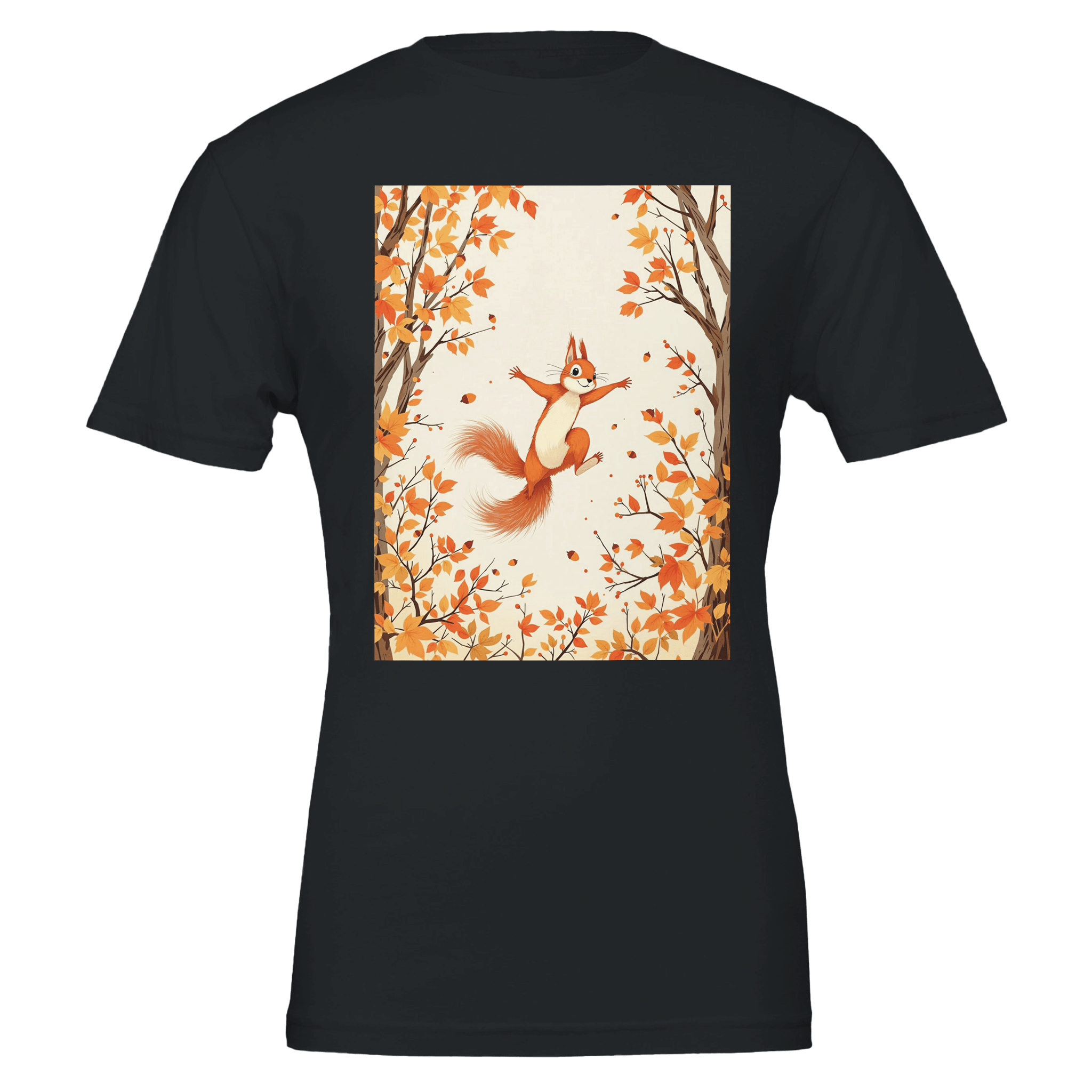 Red Squirrel Wildlife T-Shirt | Conservation Gift UK - Wild Thread Co
